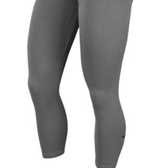 NIKE POWER DRI FIT GREY LEGGINGS TIGHTS S READ! - Picture 3 of 3